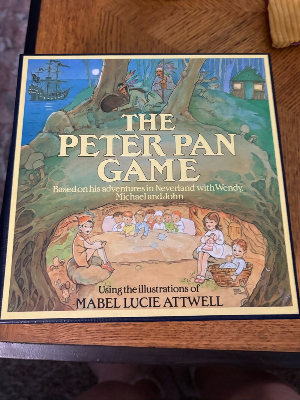 Vintage 1989 Peter Pan Board Game Hamleys